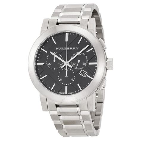 bu9351 burberry|Burberry Black Dial Chronograph Stainless Steel Men's Watch .